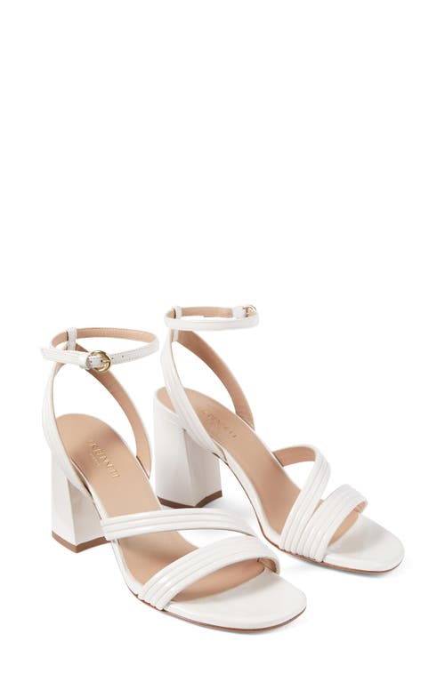 Shop Lk Bennett Edita Ankle Strap Sandal In Pearl