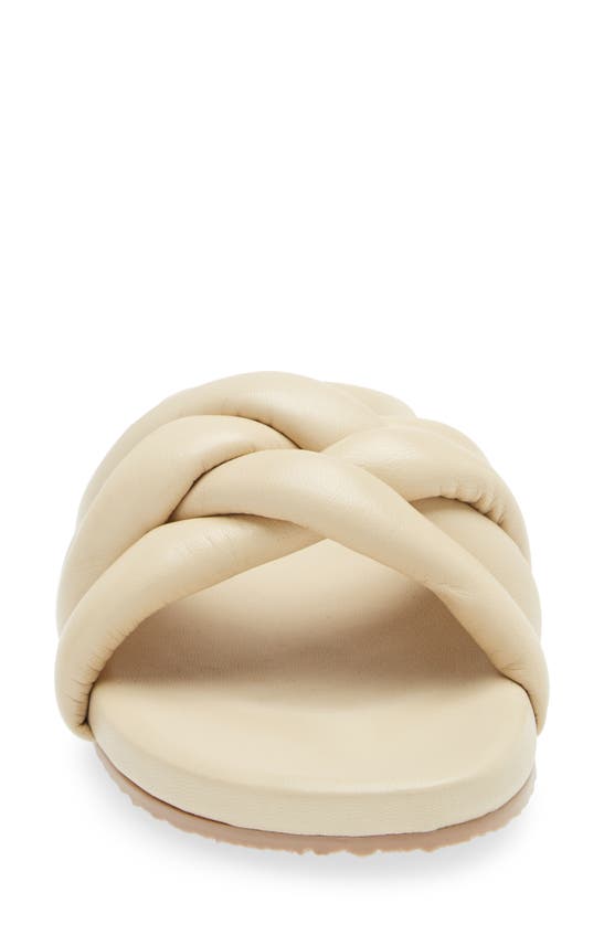 Seychelles Low Key Sandal In Ivory Leather