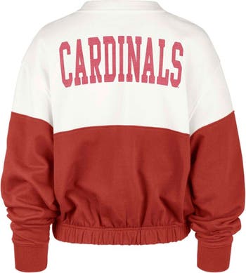 Women's Fanatics Branded White St. Louis Cardinals Series Pullover  Sweatshirt