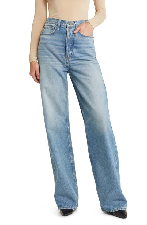 The 1978 High Waist Wide Leg Jeans (Celeste)