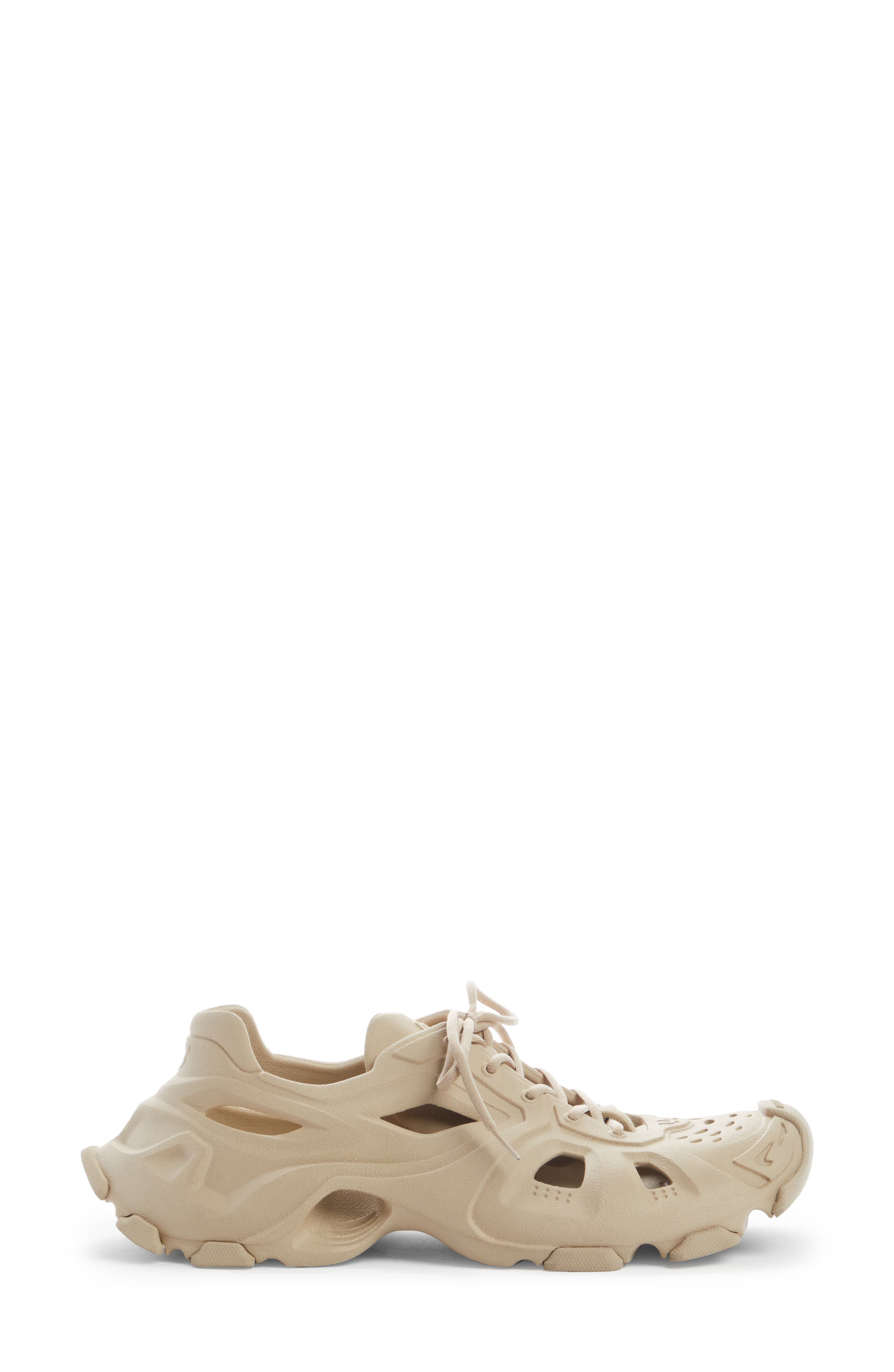 Balenciaga HD Lace-Up EVA Sneaker in Black | Smart Closet