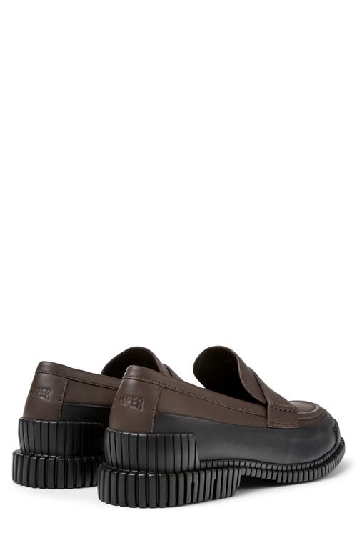 Shop Camper Pix Loafer In Black And Brown