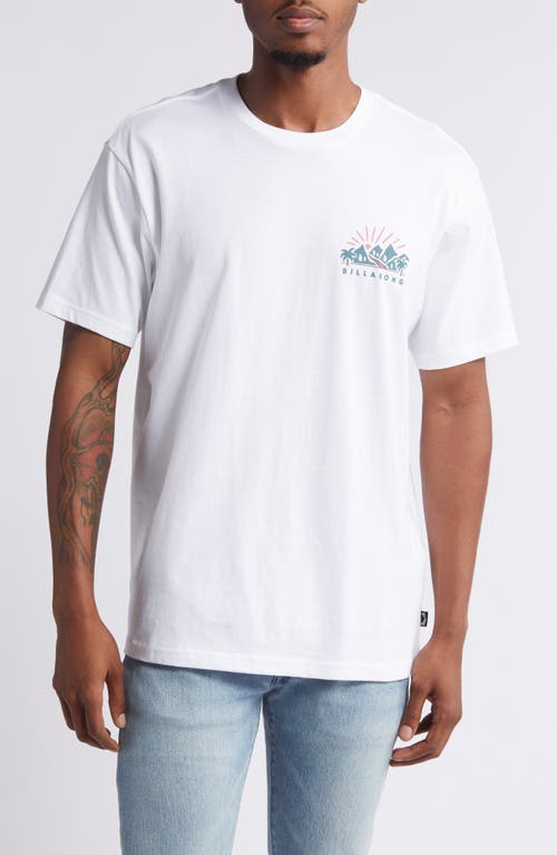 Billabong Shine Organic Cotton Graphic T-Shirt White at Nordstrom,