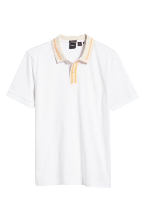 BOSS Phillipson Cotton Polo White at Nordstrom,