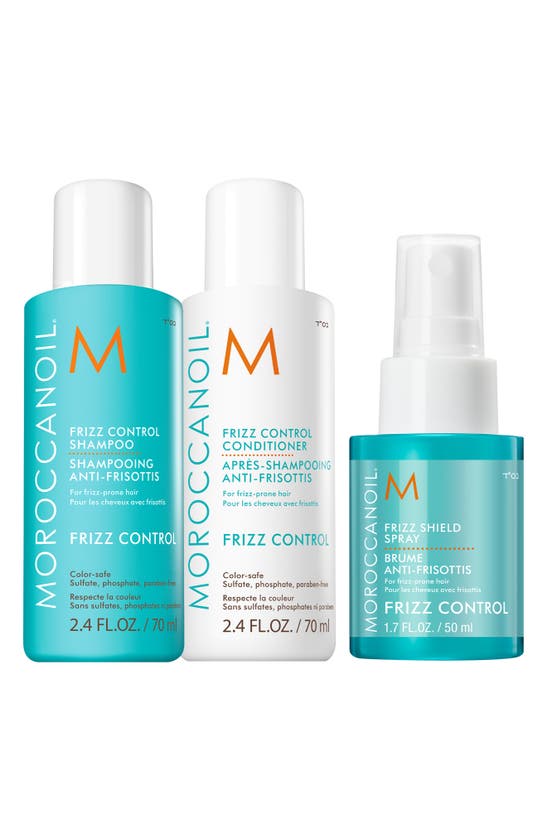 Shop Moroccanoil Goodbye Frizz Discovery Hair Set (limited Edition) $30 Value
