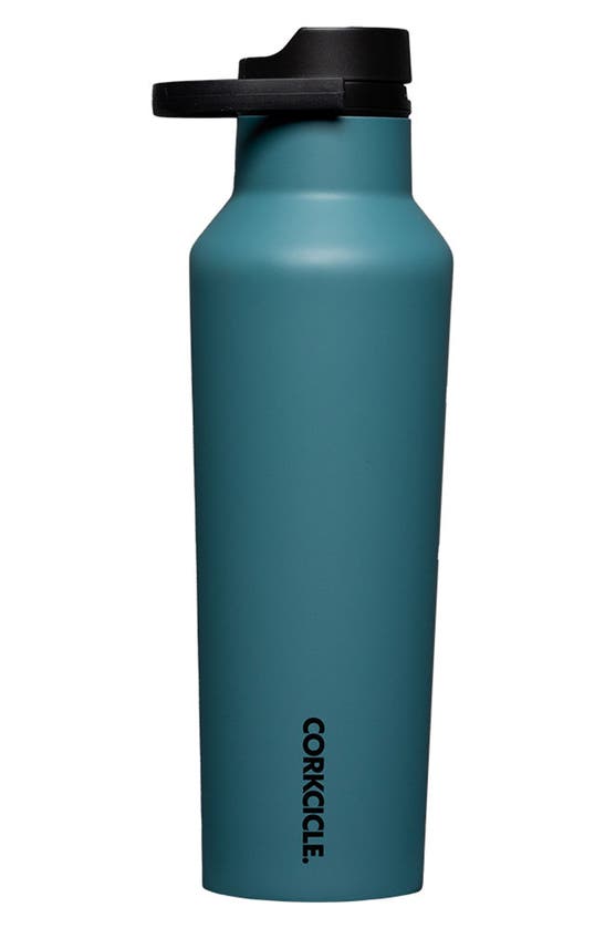 Corkcicle Stainless Steel Sport Canteen In Reef