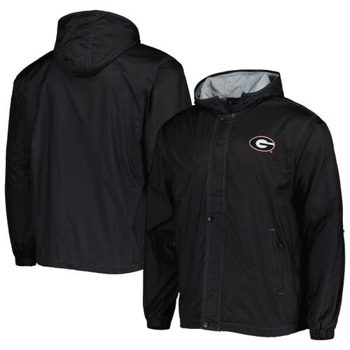 Men's Dunbrooke Black Georgia Bulldogs Legacy Full-Zip Hoodie Jacket