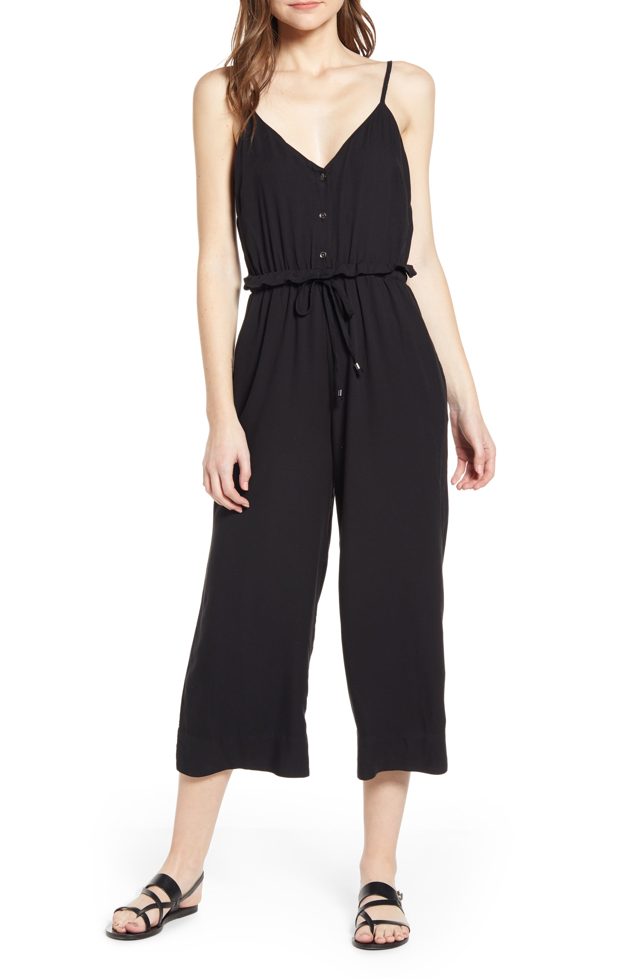 crepe jumpsuit