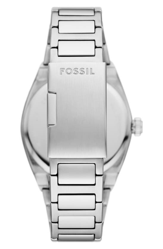 Shop Fossil Everette Bracelet Watch, 42mm In Silver