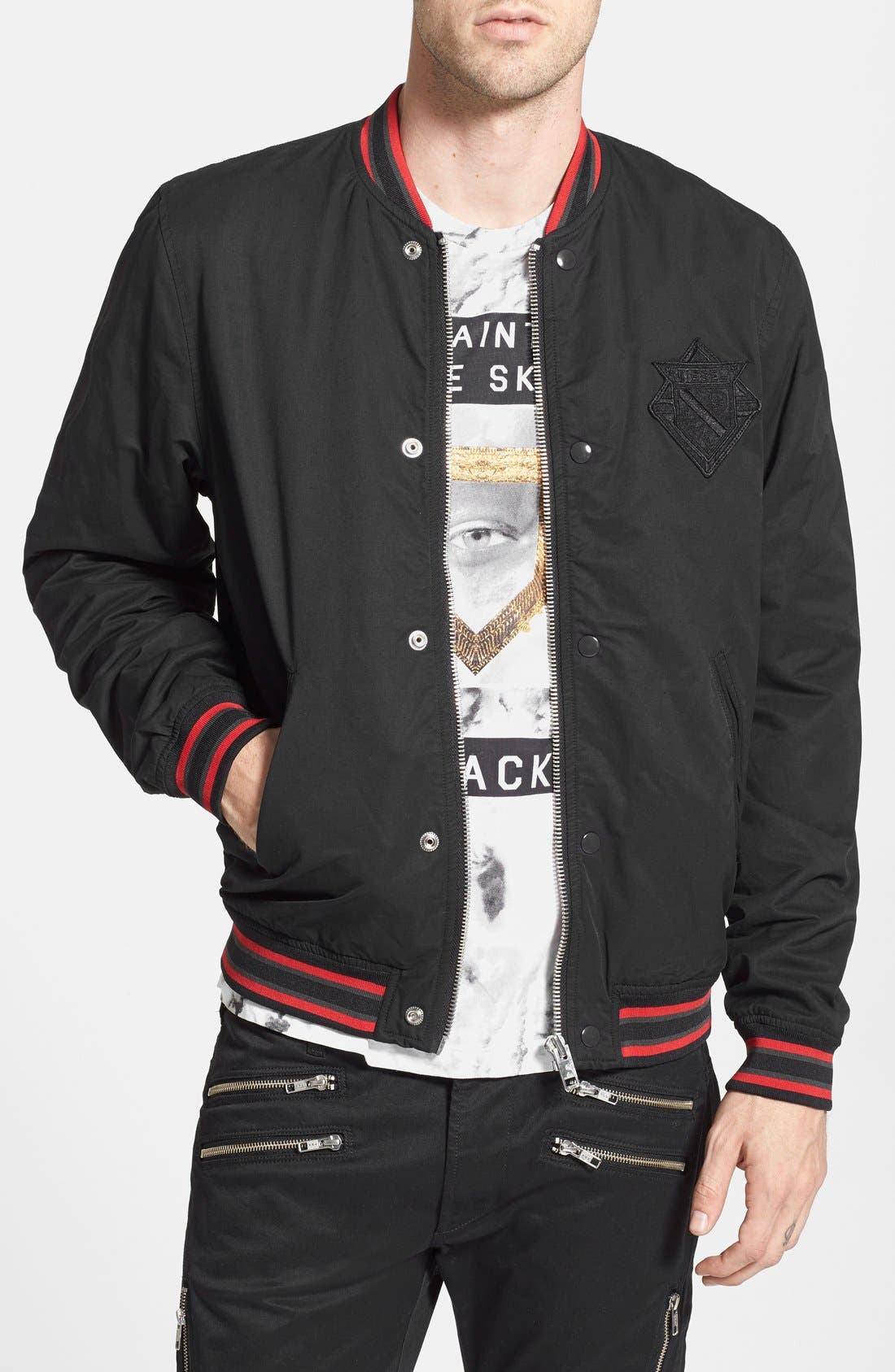DIESEL® 'Iowa' Baseball Jacket Nordstrom