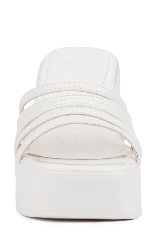 Olivia Miller Dreamer Slide Sandal In White
