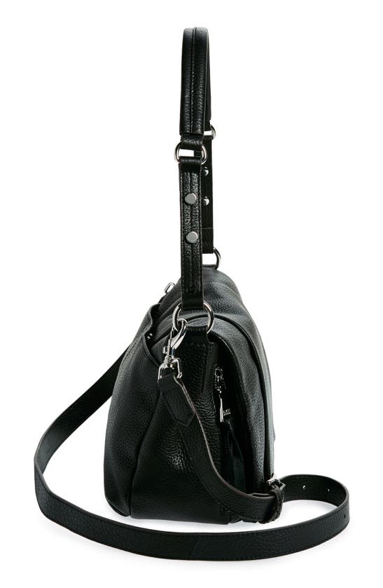 Aimee Kestenberg Corfu Convertible Shoulder Bag In Black With Silver