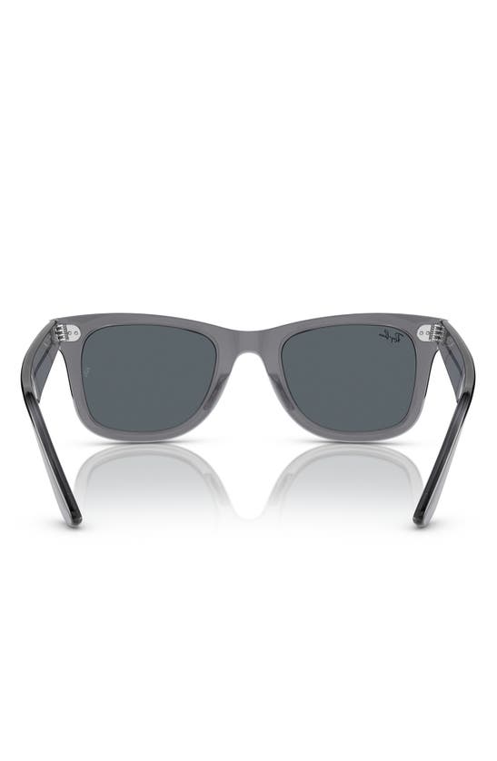 Shop Ray Ban Ray-ban Classic 50mm Wayfarer Sunglasses In Dark Grey