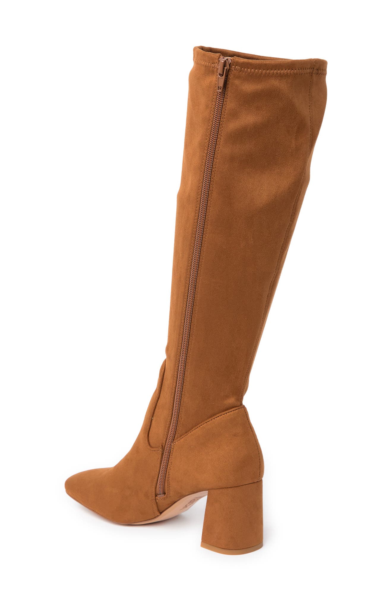 orange leather boots