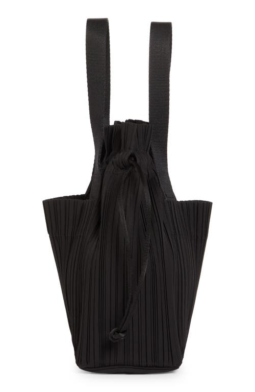 Shop Issey Miyake Pleats Please  Pleated Tote Bag In Black