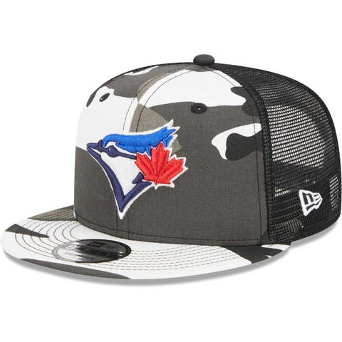 Men's Fanatics Branded Royal/Navy Toronto Blue Jays Two-Tone Patch Trucker Adjustable Hat