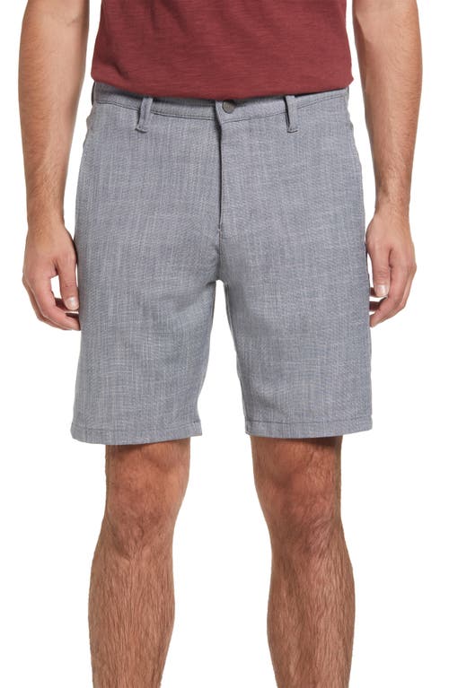Men's Nevada Stretch Shorts in Grey Cross Twill