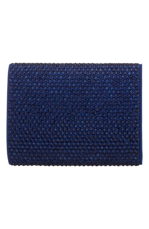 Shop Nina Cilian Clutch In Navy