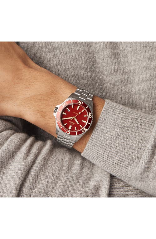 Shinola Lava Lake Monster Watch, 43mm In Cardinal