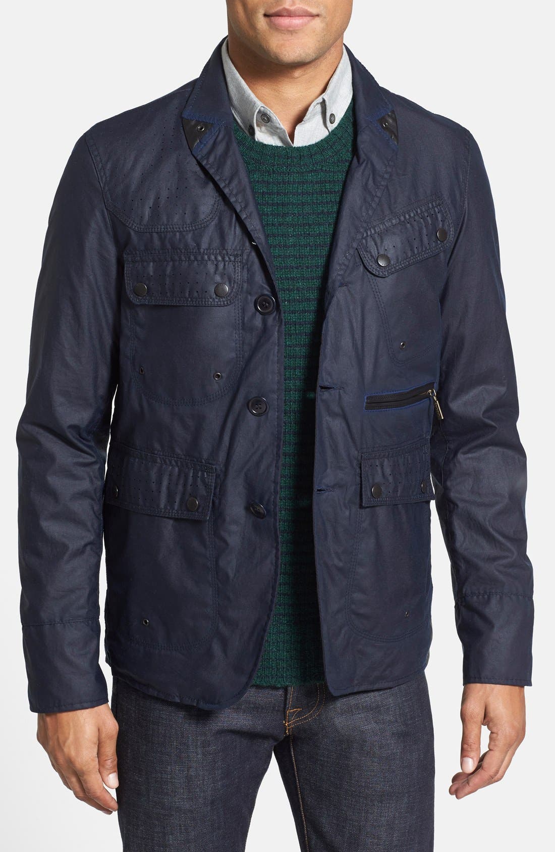 barbour white mountaineering jacket