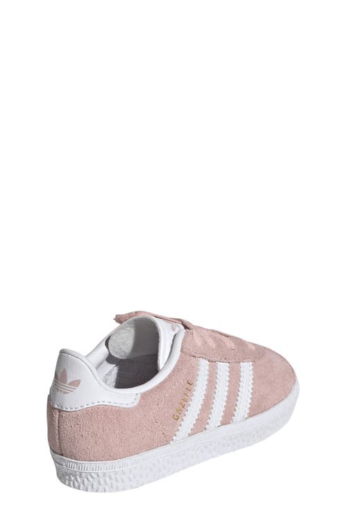 Shop Adidas Originals Adidas Kids' Gazelle Sneaker In Icey Pink/white