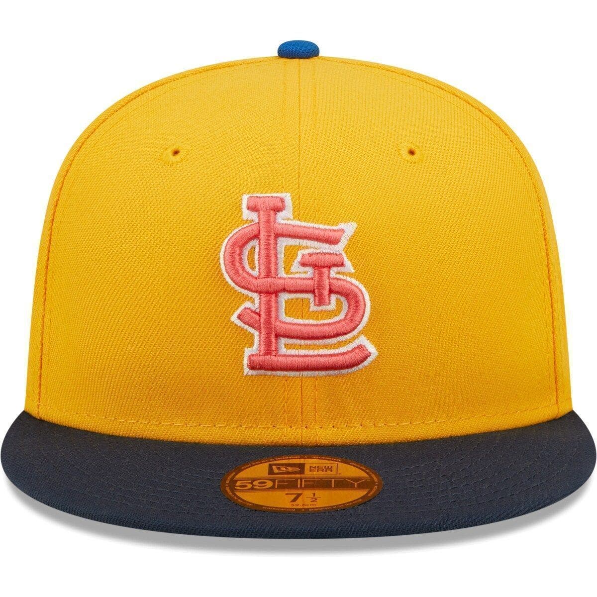 New Era Men's New Era Gold/Azure St. Louis Cardinals 125th Anniversary ...