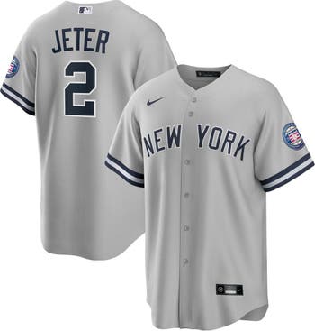 Nike Men's Nike Derek Jeter Gray New York Yankees 2020 Hall of