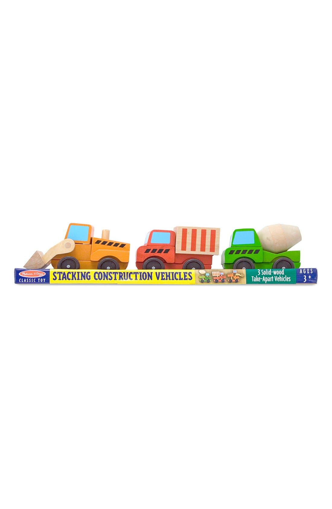 UPC 000772030762 product image for Toddler Boy's Melissa & Doug Stacking Construction Vehicles | upcitemdb.com