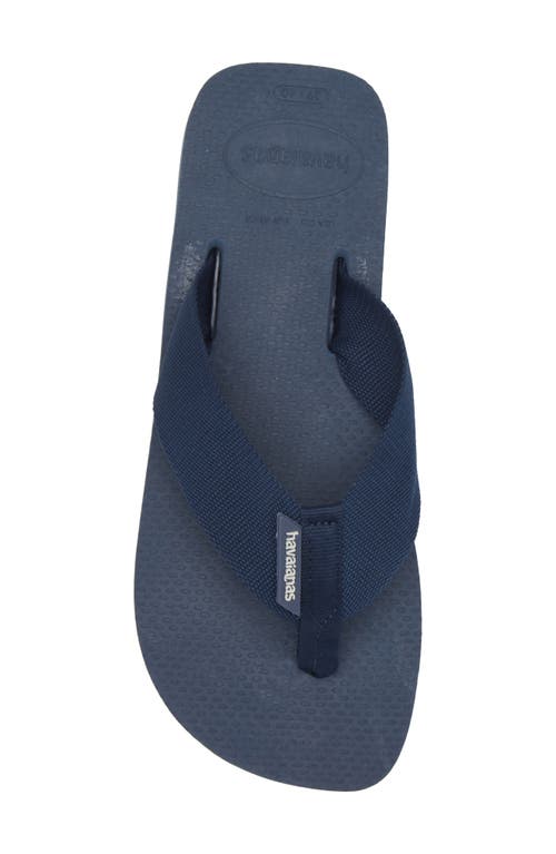 Havaianas Urban Basic Water Friendly Flip Flop In Indigo Blue