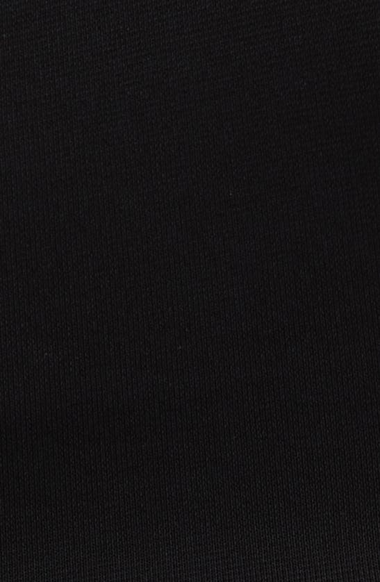Shop Courrèges Belt Detail One-shoulder Ruched Jersey Minidress In Black