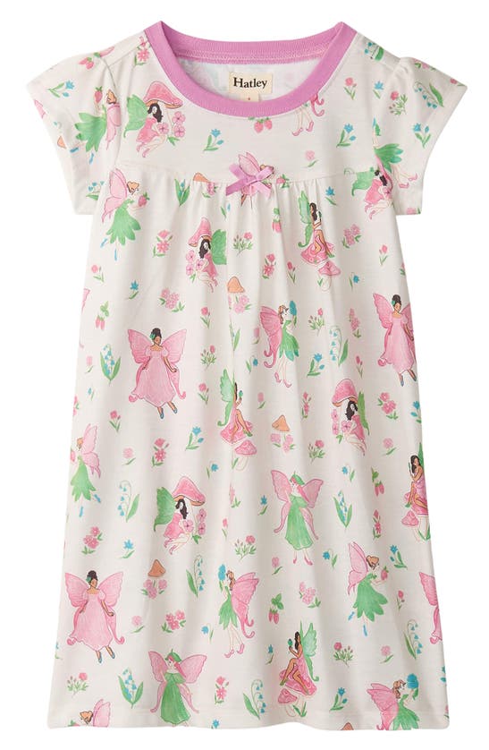 Shop Hatley Kids' Forest Fairies Nightgown In Natural