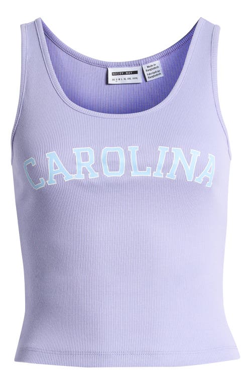 Shop Noisy May Judy Print Rib Tank In Sweet Lavender Print