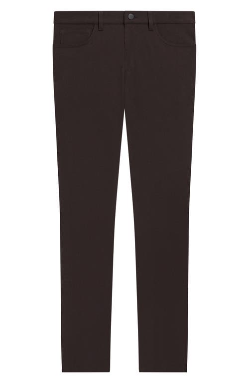 Shop Theory Raffi Twill Pants In Hickory