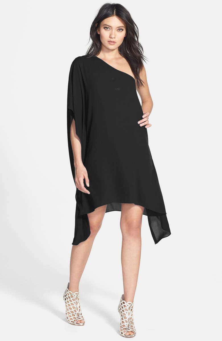 BCBGMAXAZRIA 'Alana' One-Shoulder Asymmetrical Shift Dress | Nordstrom