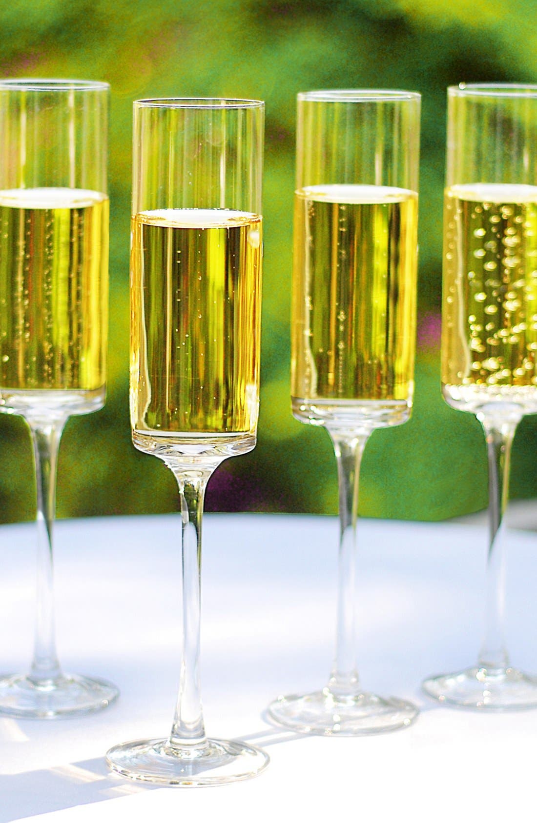 Cathy's Concepts Personalized Contemporary Champagne Flutes (Set of 4