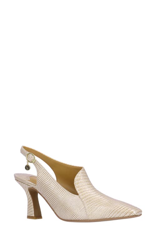 Shop J. Reneé Prissy Slingback Pump In Pearl