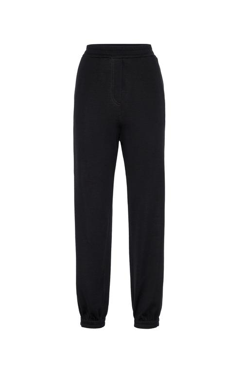 Shop Brunello Cucinelli Track Trousers In Black