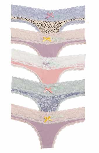 Honeydew Intimates Ahna Thong 4-Pack (Assorted 1) Women's