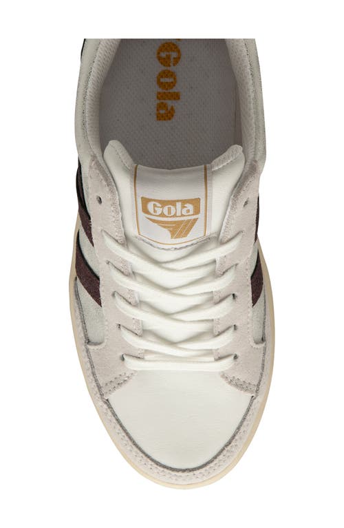 Shop Gola Super Slam Blaze Sneaker In White/plum/sage