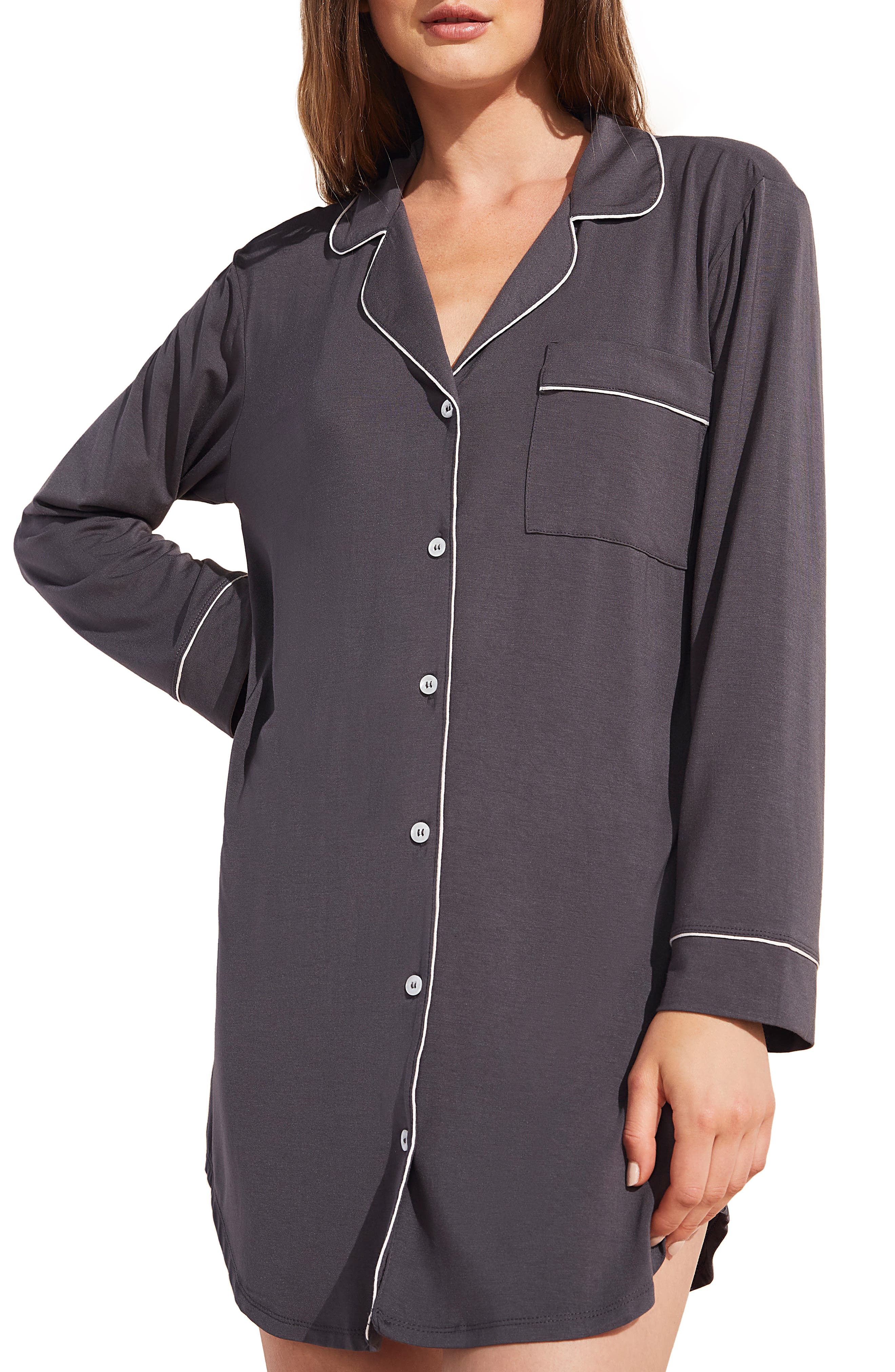Eberjey Gisele Jersey Knit Sleep Shirt 