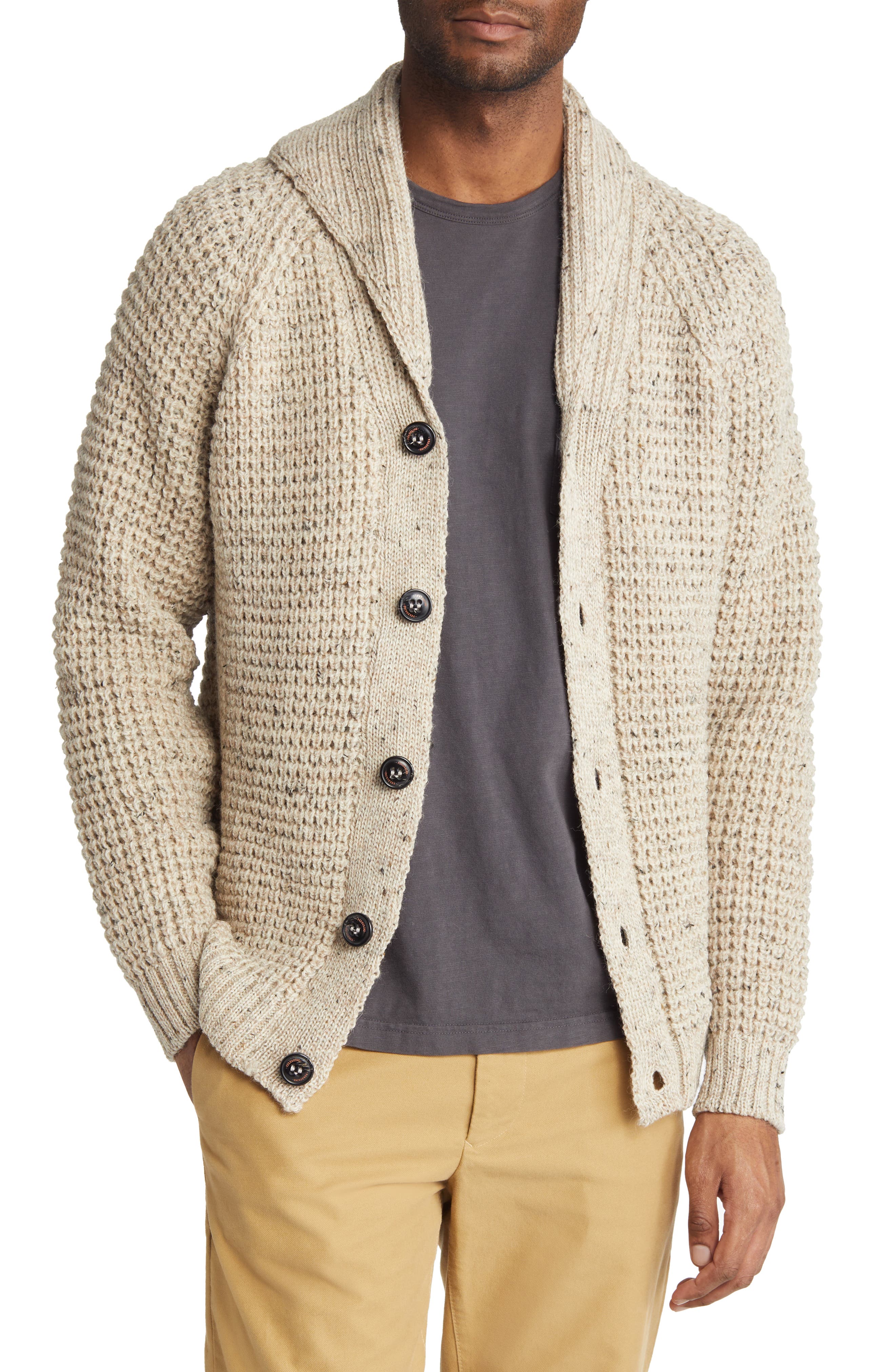 Nate Stripe Cotton Cardigan | Nordstrom