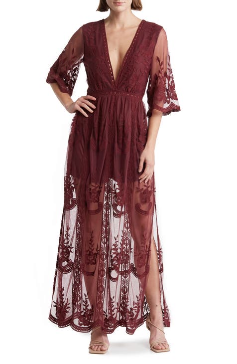 Lace Ruffle Dresses for Women - Up to 78% off