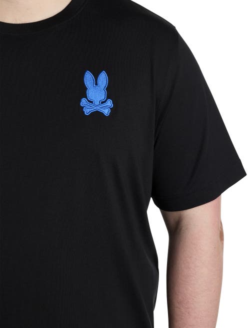 Shop Psycho Bunny Walter Graphic Tee In Black