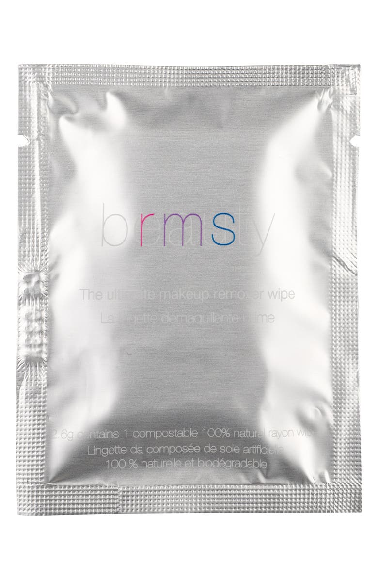 RMS BEAUTY Ultimate Makeup Remover Wipes, Main, color, NO COLOR