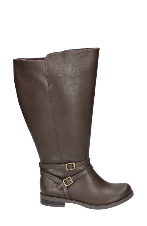 Shop Easy Street Bay Plus Plus Knee High Boot In Brown