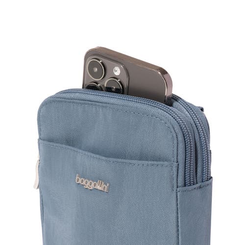 Baggallini Modern Take Two Rfid Crossbody Bag In Mist