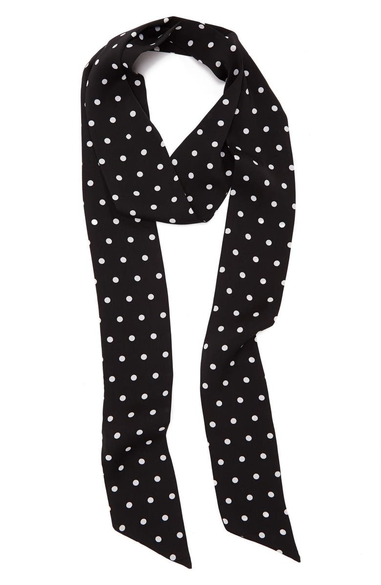 Collection XIIX 'Dot to Dot' Skinny Scarf | Nordstrom