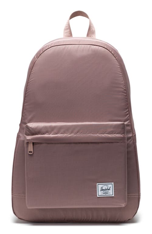 Herschel Supply Co. Rome Packable Ripstop Backpack in Ash Rose 