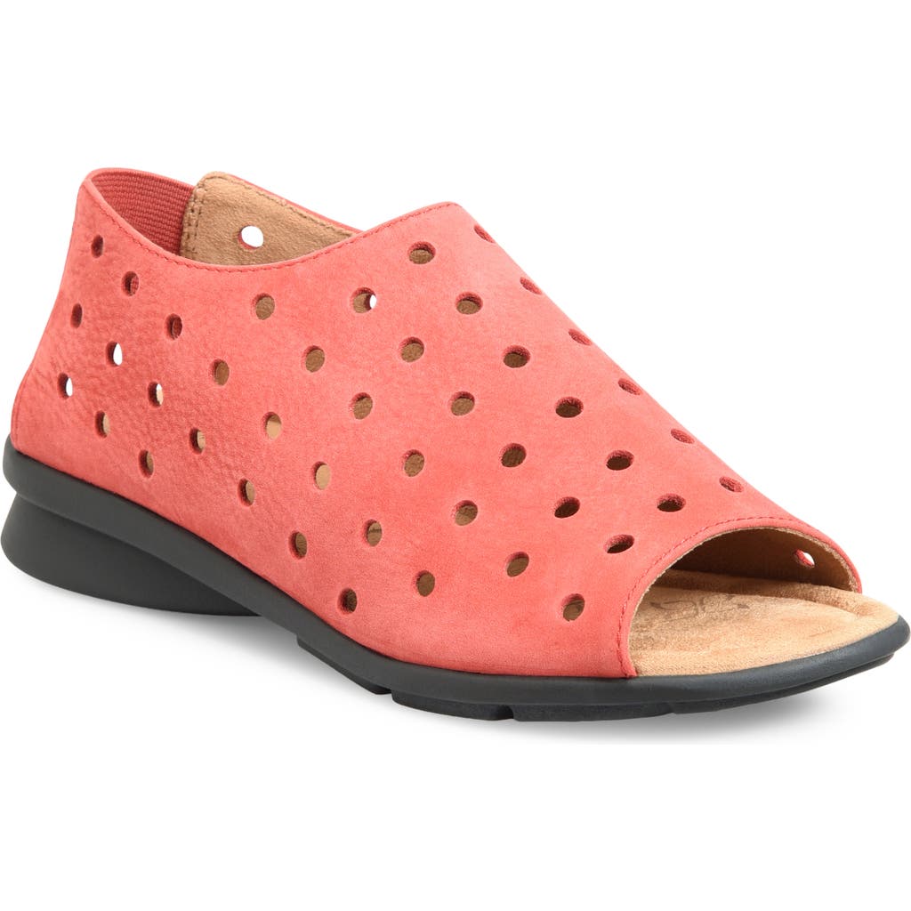 Shop Comfortiva Petal Cutout Sandal In Red