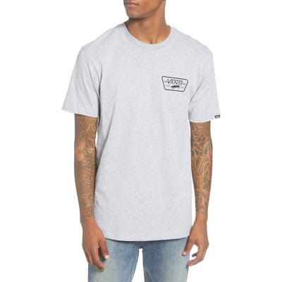 Vans Full Patch Logo T-Shirt, Grey